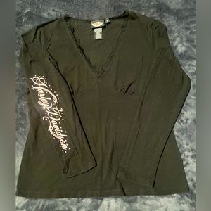 Women’s Authentic Harley Davidson Long Sleeve Shirt